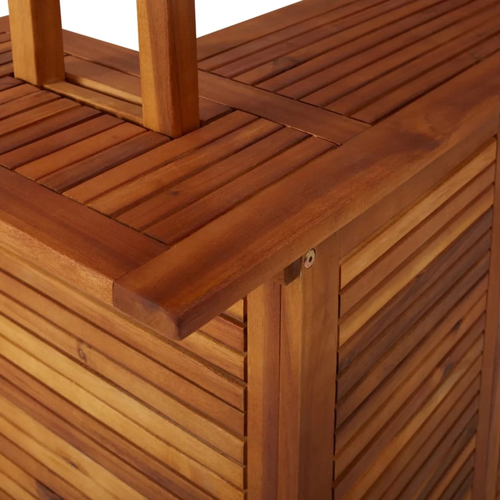 Patio Bar Table with Acacia Wood Bistro Table S48952