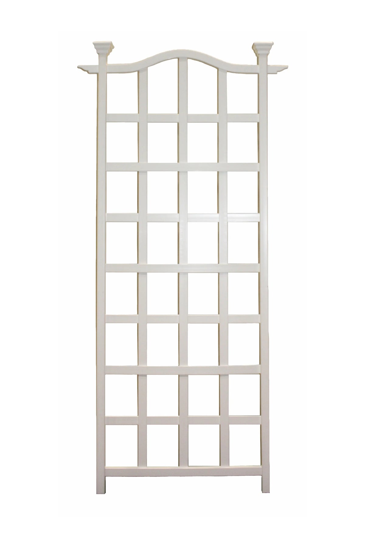 White Vinyl Trellis J394