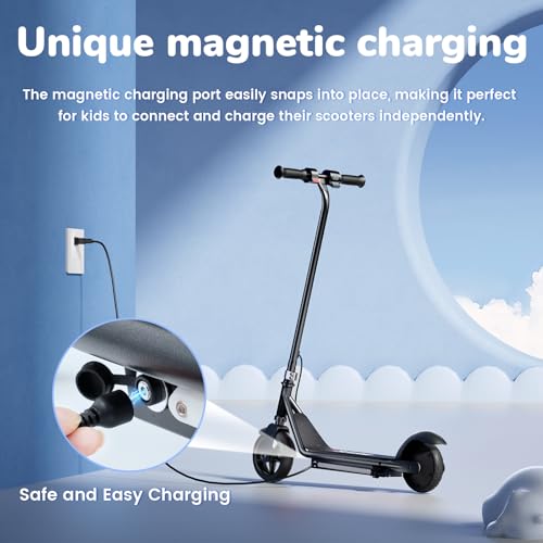 Electric Scooter for Kids Ages 6-12, 150W Motor, Adjustable Heights Q9682