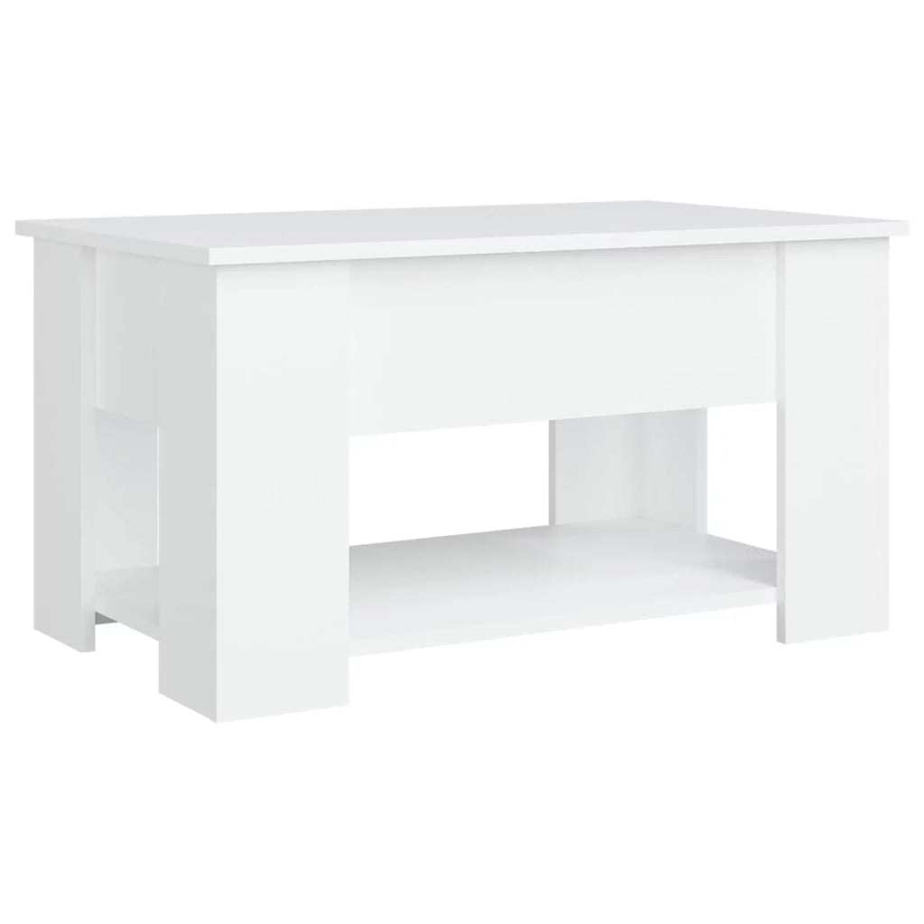 White Engineered Wood Coffee Table T214842