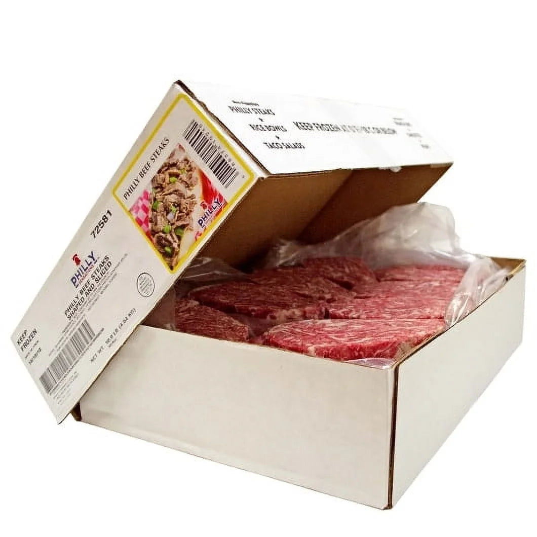 Philly Beef Steak Raw Light Mild, 4 oz D8526