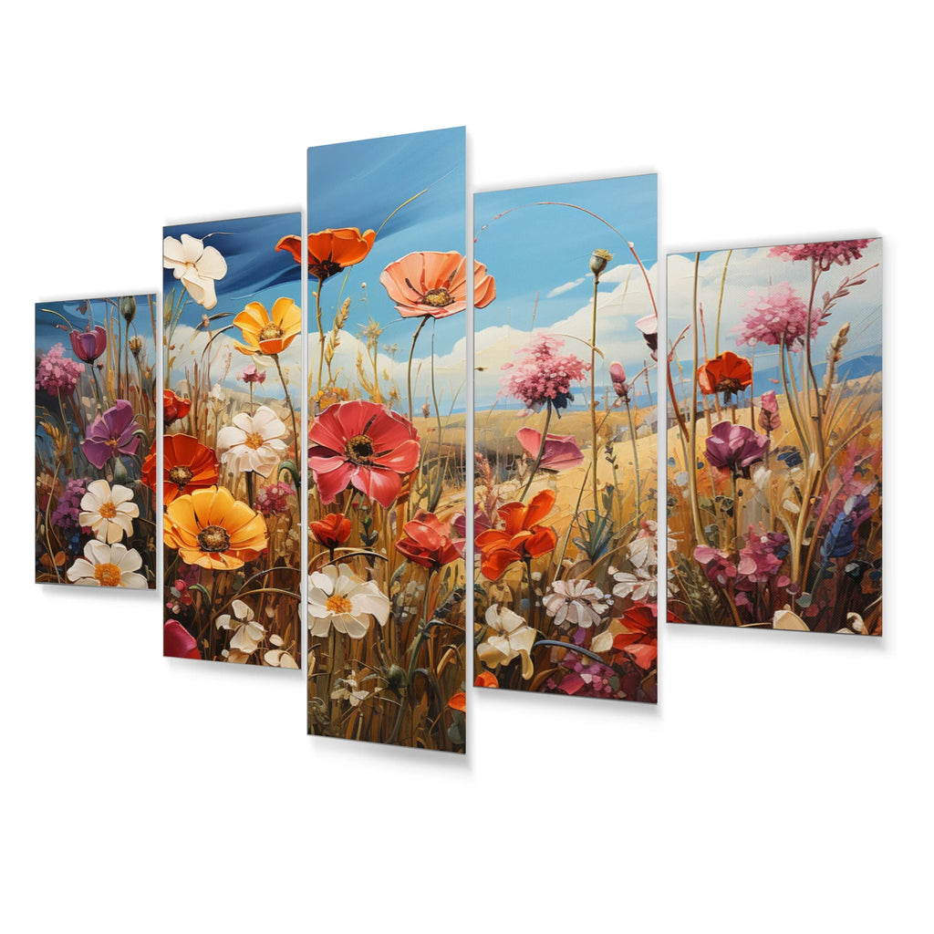 Floral Metal Wall Décor Set R8481