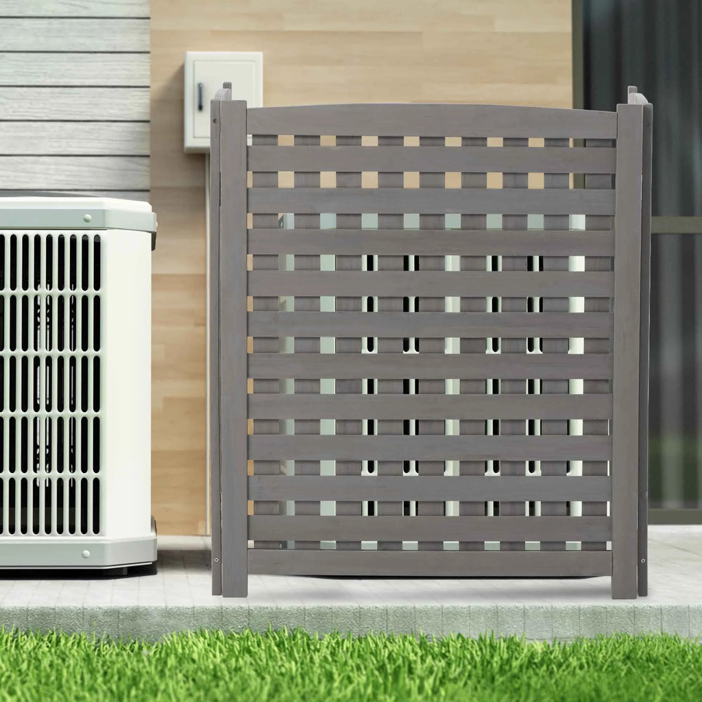 Cedar Privacy Fence Screen 3 Panels I565321