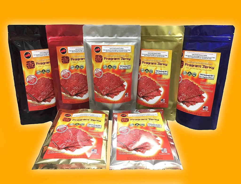 Fire-Grilled Pork Jerky Spicy Flavor 12Oz T451