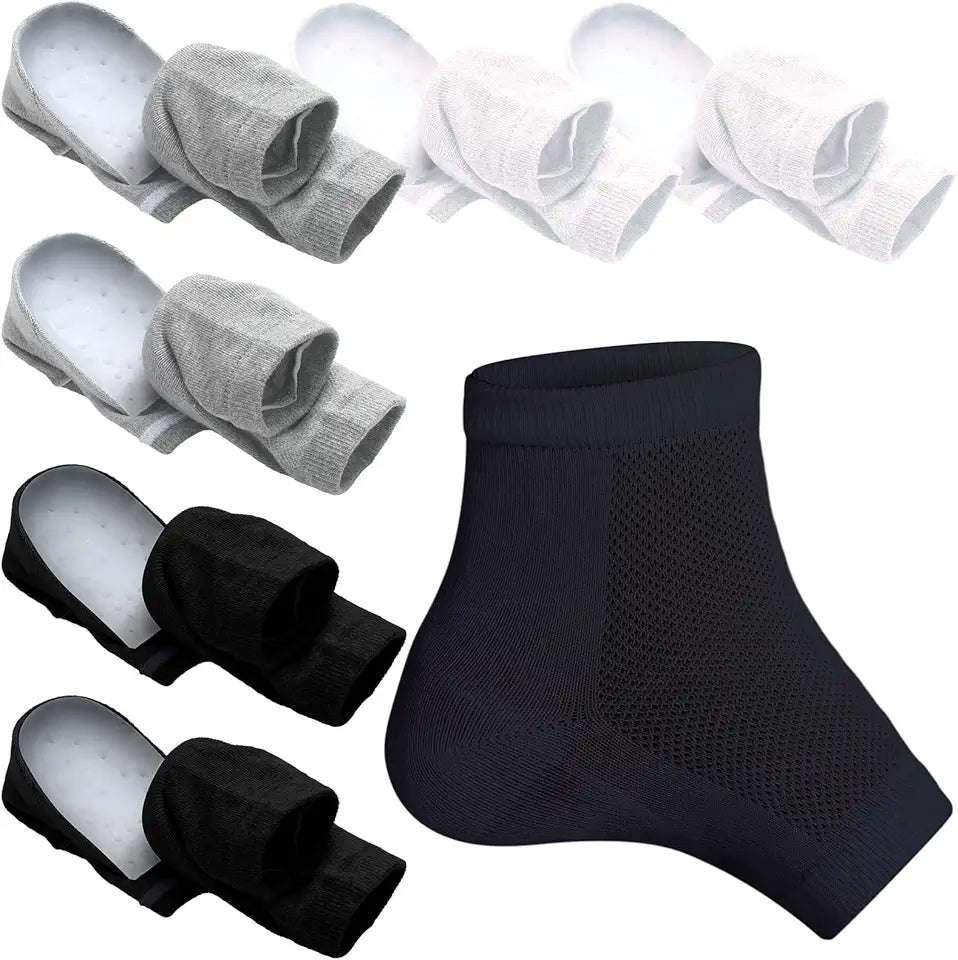 3 Pairs Invisible Shoe Heel Pad Shoe Lifts F1940