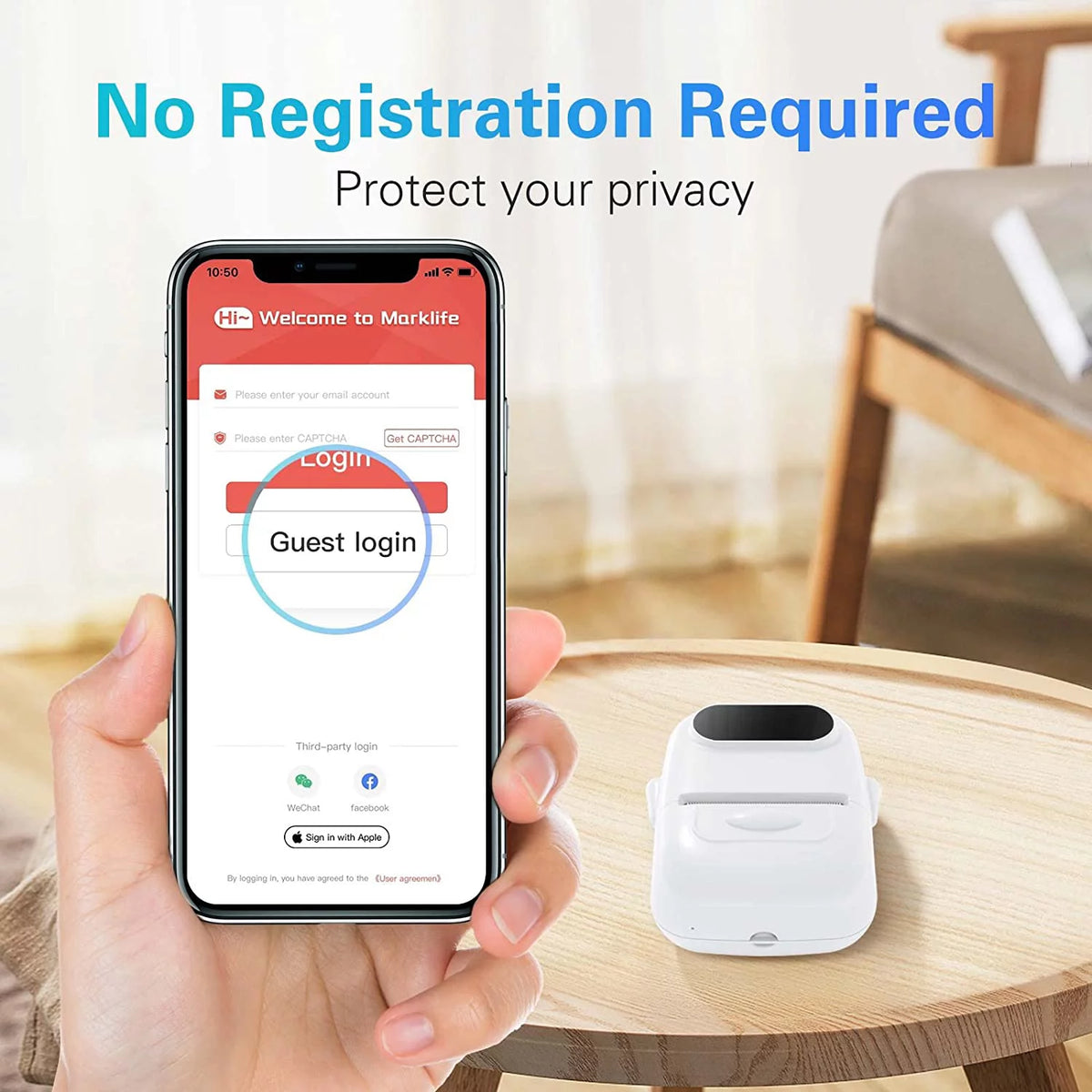 Mini Bluetooth Printer N1483