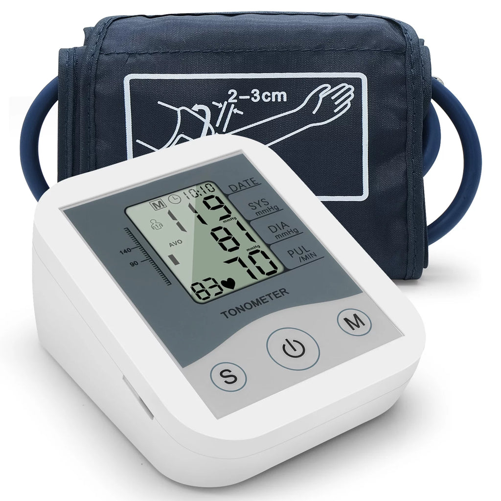 Arm Sphygmomanometer LCD Digital Display J758