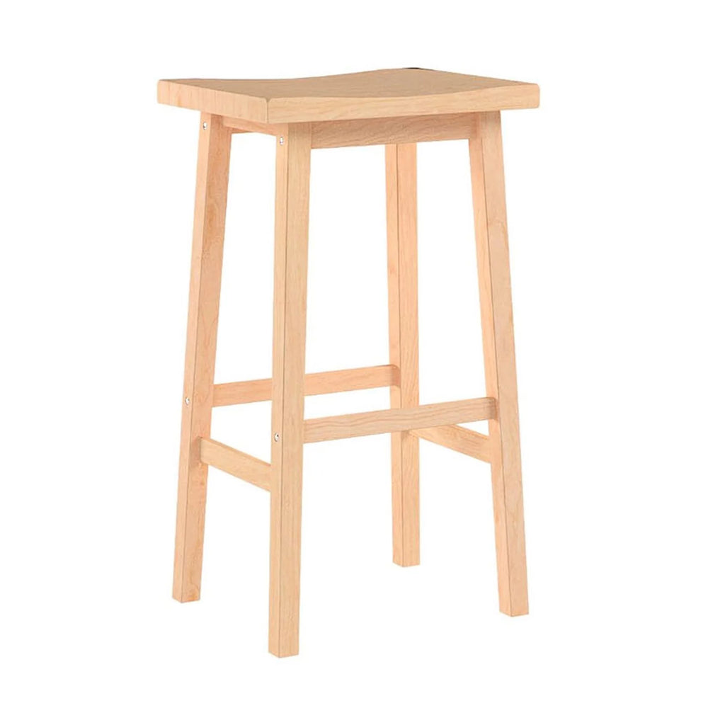 Natural 29In Wood Kitchen Counter Stools 5 Pack C43509