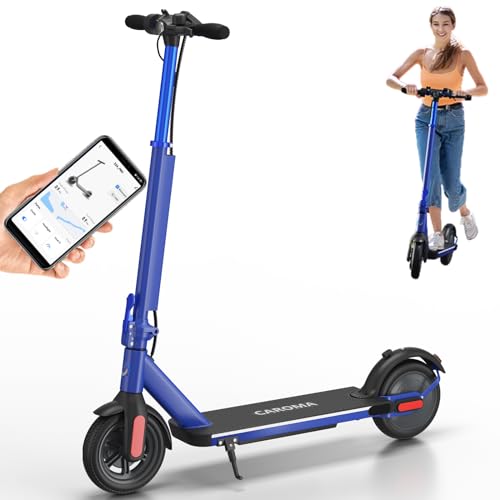 Electric Scooter with Folding, Solid Tires, Dual Braking, Cruise Control N993