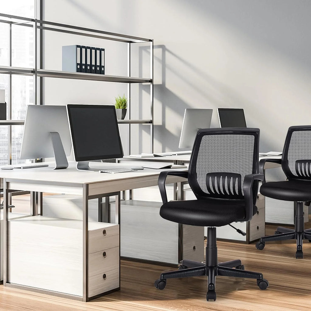 Black Mesh Ergonomic Office Chair L731