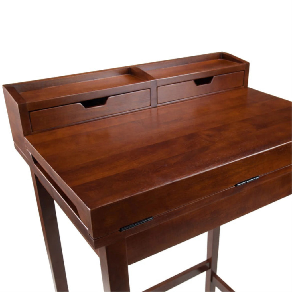 High Desk with 2 Drawers I8042
