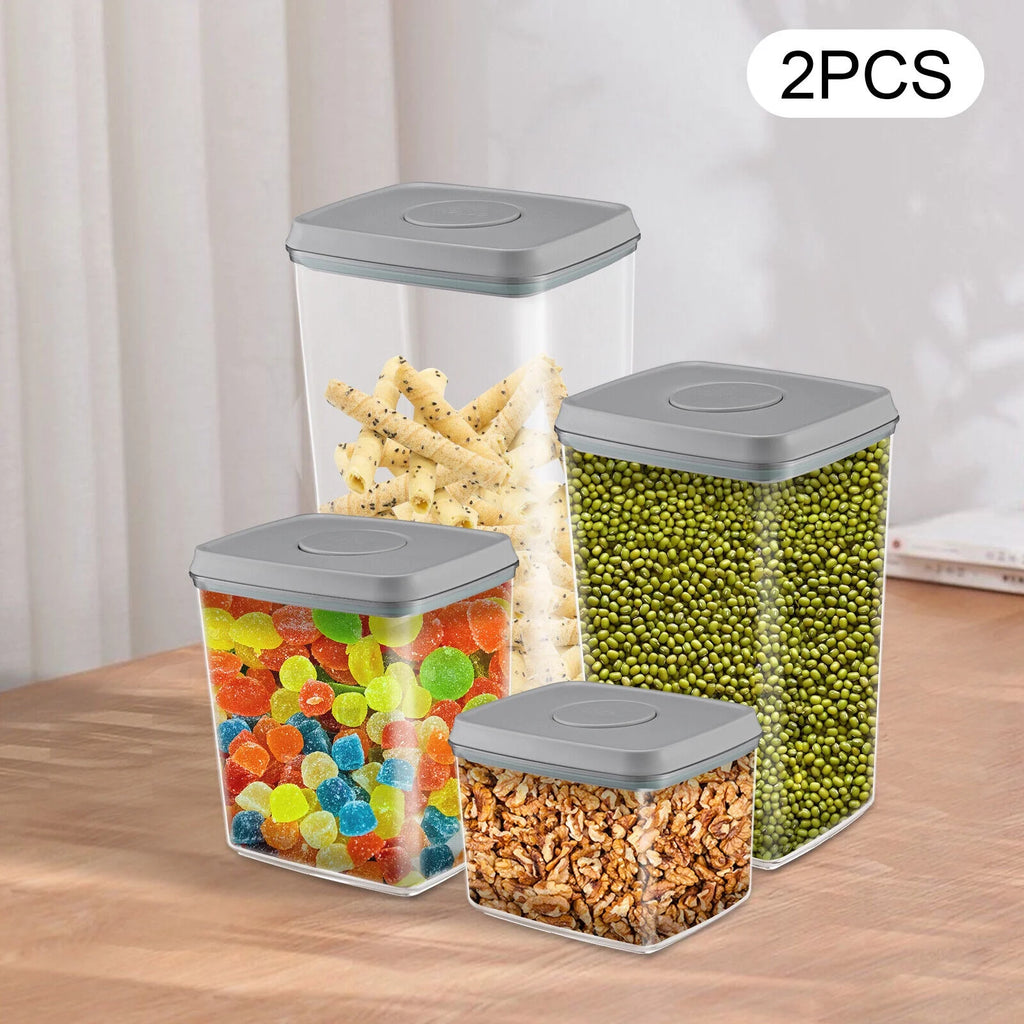 8 Piece Airtight Stackable Plastic Food Storage Containers W552