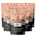 Real Milk Chocolate Covered Pretzels, 5-Ounce Bag, Pack of 6 D903663