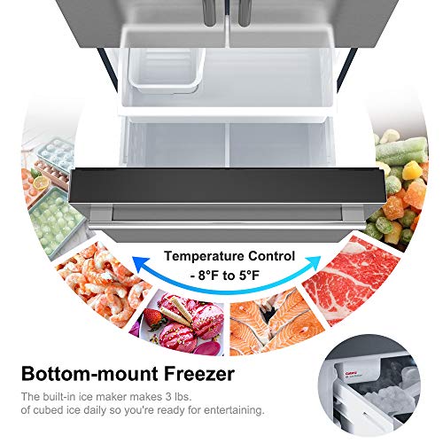 French Door Refrigerator with Bottom Freezer I39151
