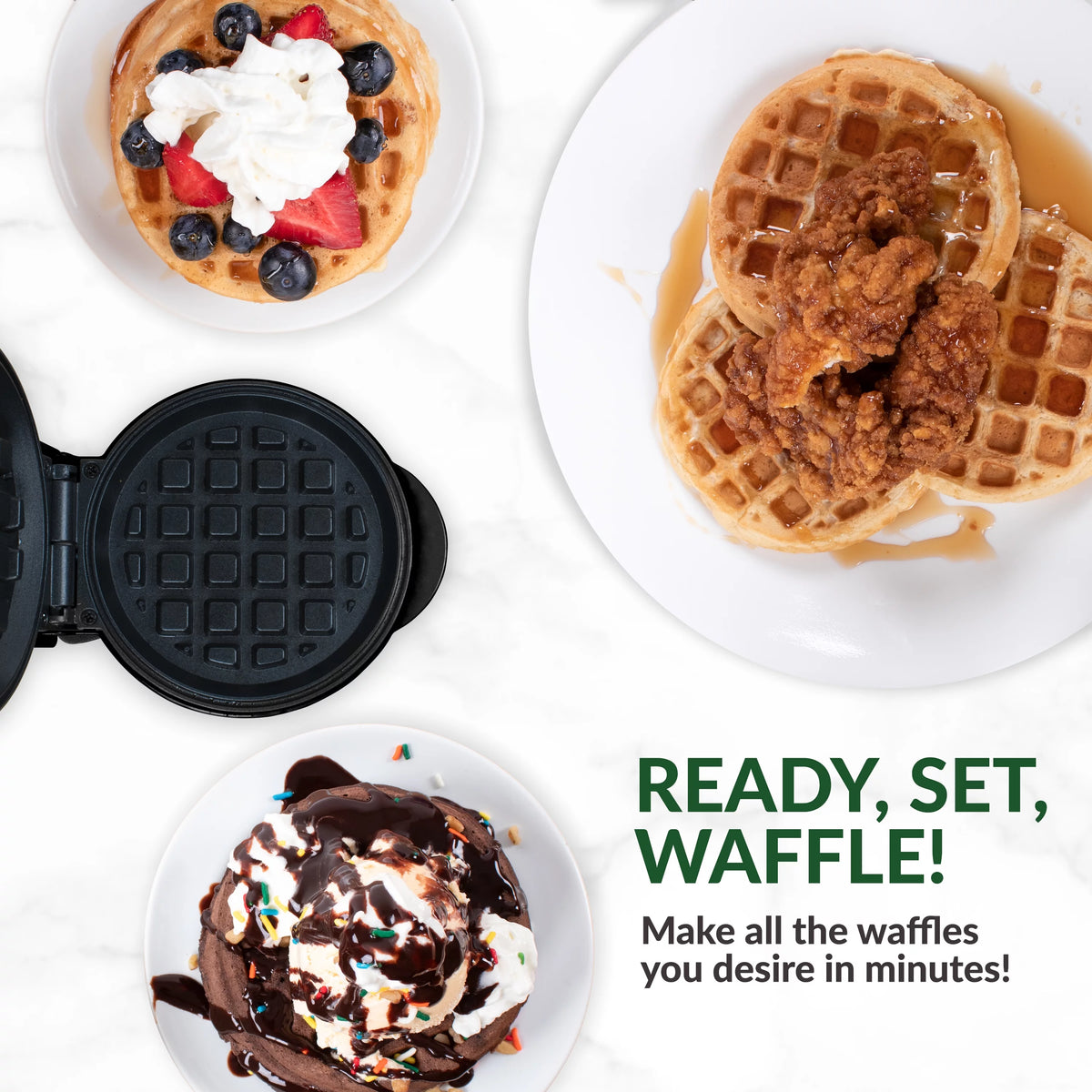 Camouflage Waffle Maker B31457