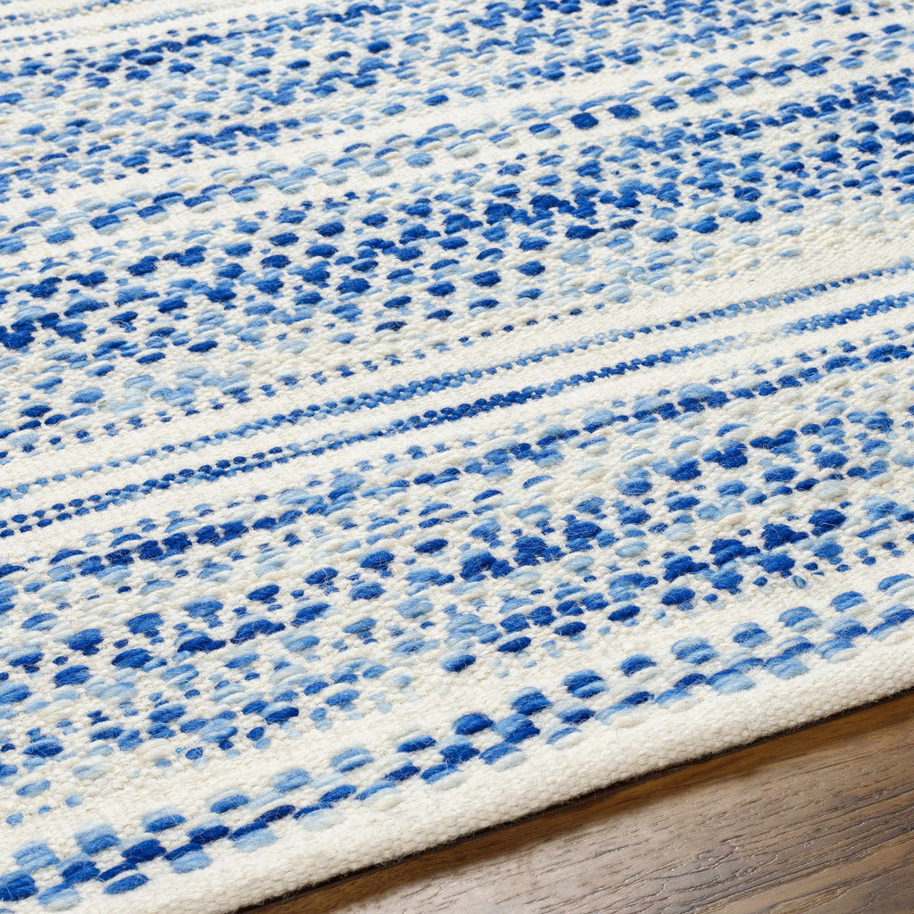 Dark Blue 6x9 Wool Area Rug P967451