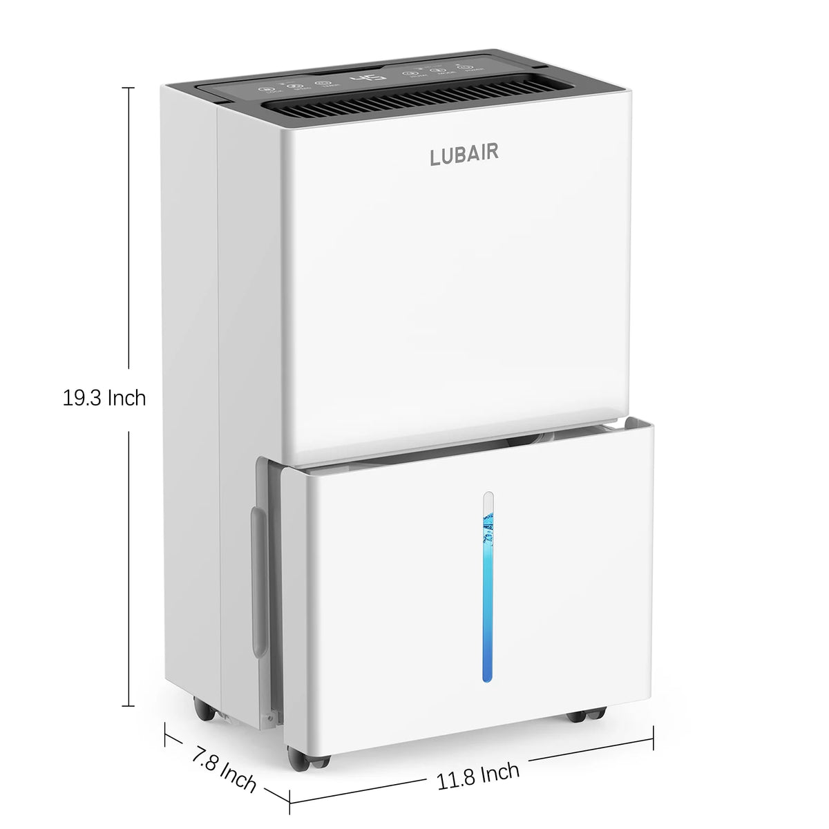 50 Pints Dehumidifier with Auto Defrost and 24H Timer Y3398