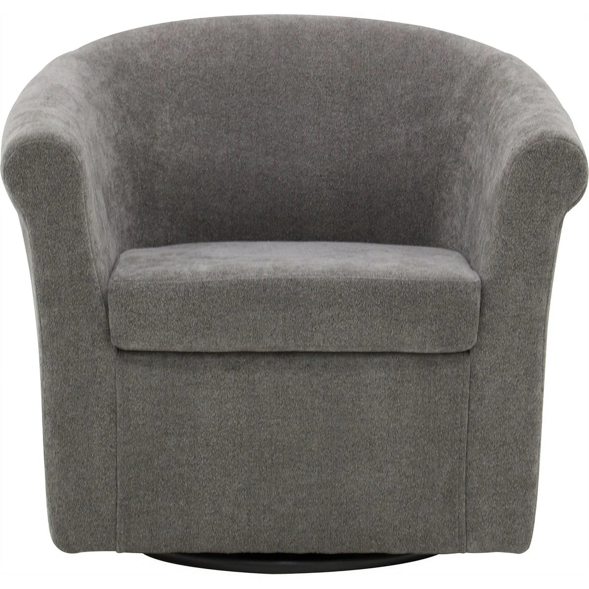 Gray Polyester Fabric Club Chair X1917