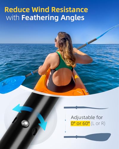 Alloy Shaft 2-Piece Kayak Paddle X461