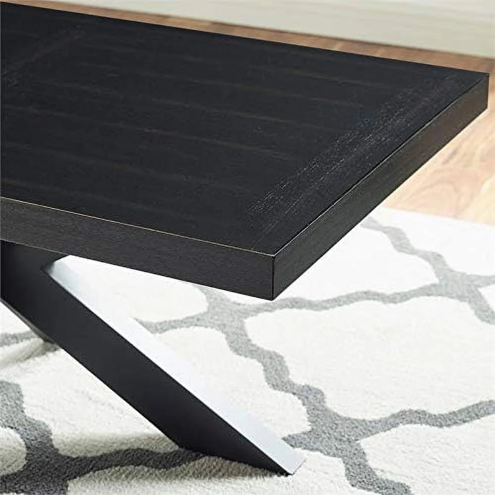 Wood Pedestal Cocktail Table P84832