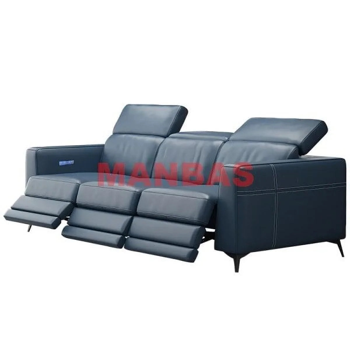 Genuine Leather Reclining Sofa Set C402575