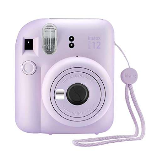Lilac Purple Instant Camera with Case and Accessory Kit Y58710