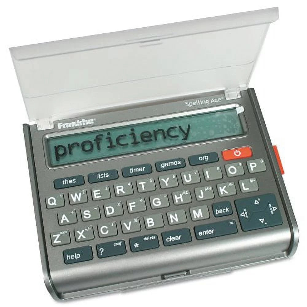 Electronic Spelling Ace Thesaurus with Puzzle Solver V1766