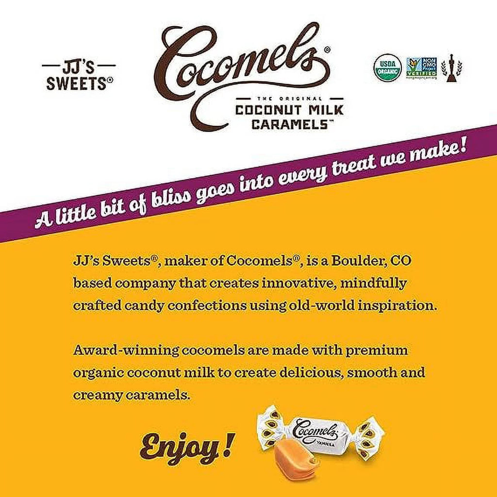 Organic Coconut Milk Caramels Vanilla 3.5 oz Pack of 4 B847