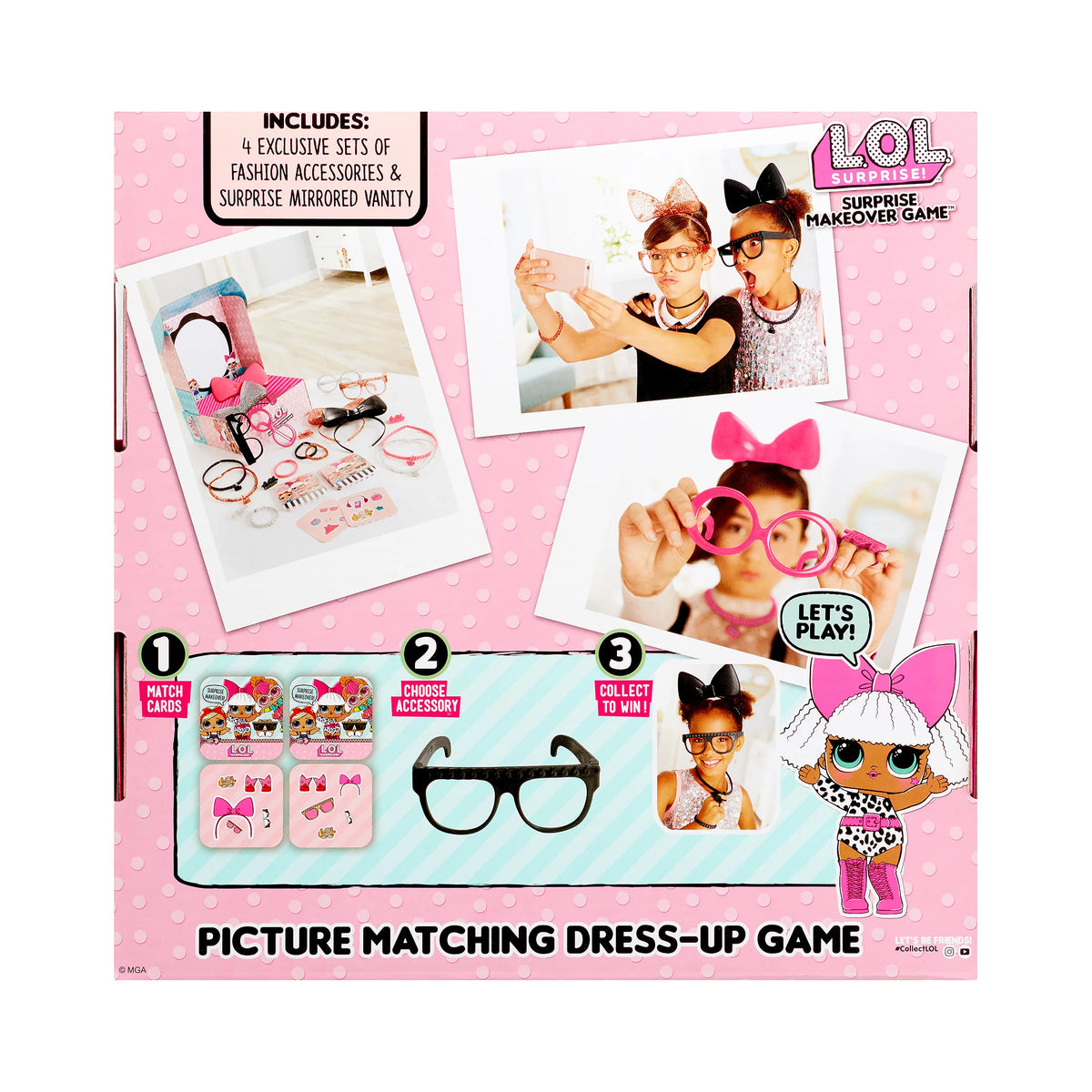 Makeover Game with 20 + Exclusive Accessories A21494