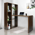 2 in 1 Computer Desk L-Shape Desktop with Shelves X973