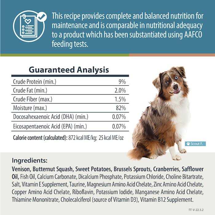 Frozen Fresh Dog Food H348107