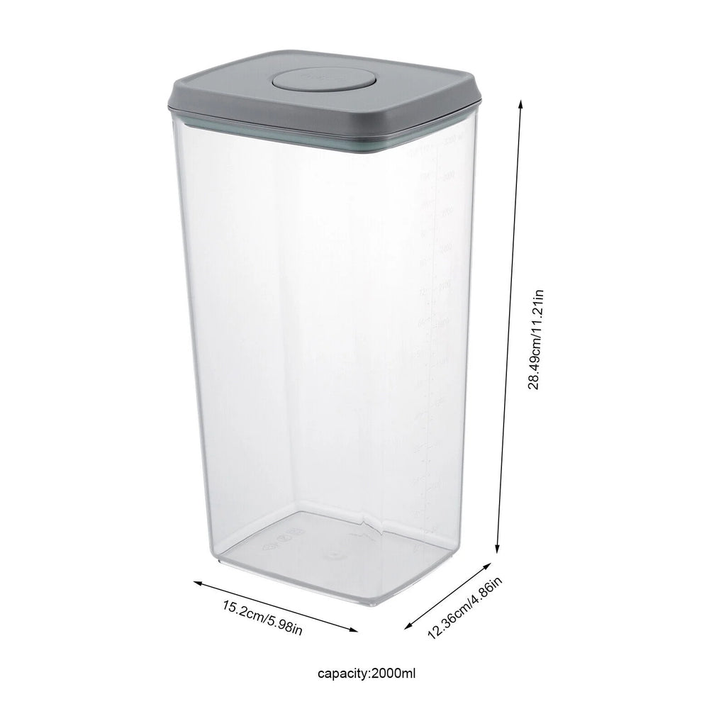 8 Piece Airtight Stackable Plastic Food Storage Containers W552