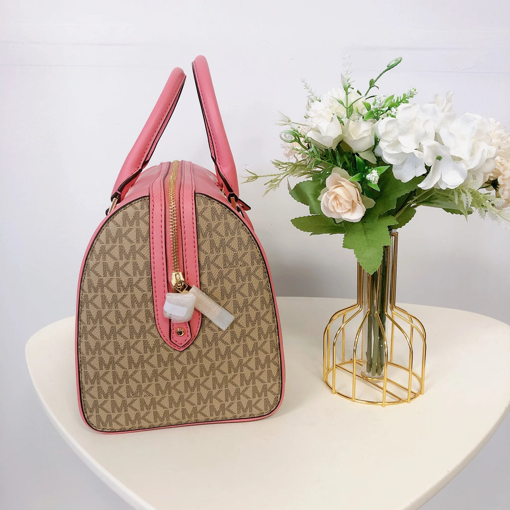Signature PVC Duffle Crossbody Bag X21666