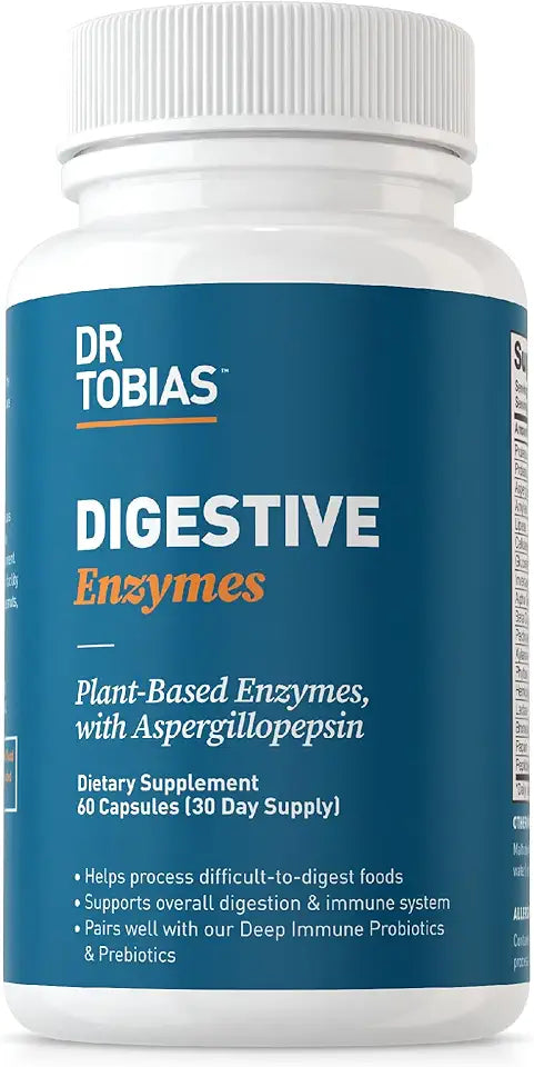 Digestive Enzymes 18 Enzymes 60 Capsules T20345