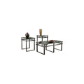 Black Table Set of 3 E935241