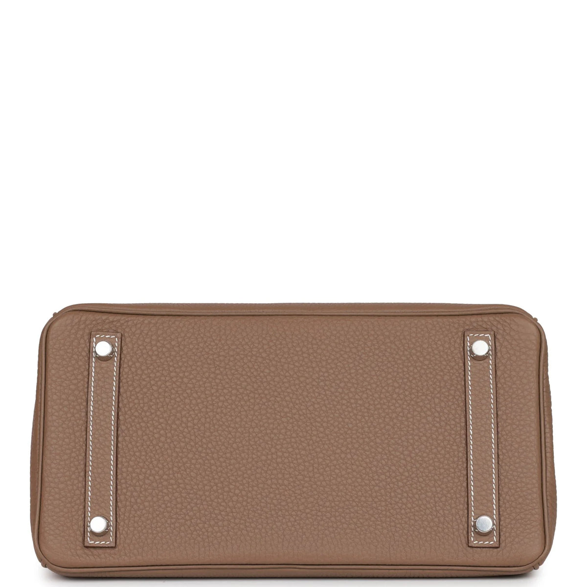 Etoupe Togo Palladium Hardware Handbag F4029
