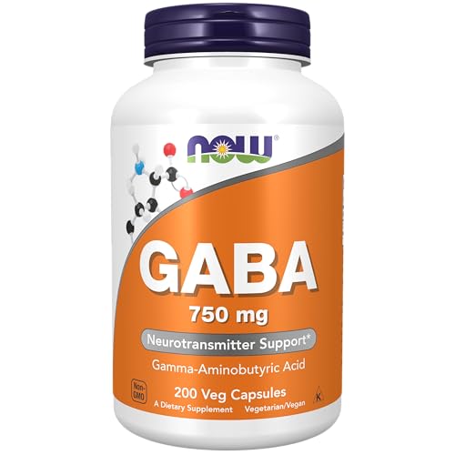 GABA 750mg 200 Veg Capsules V171