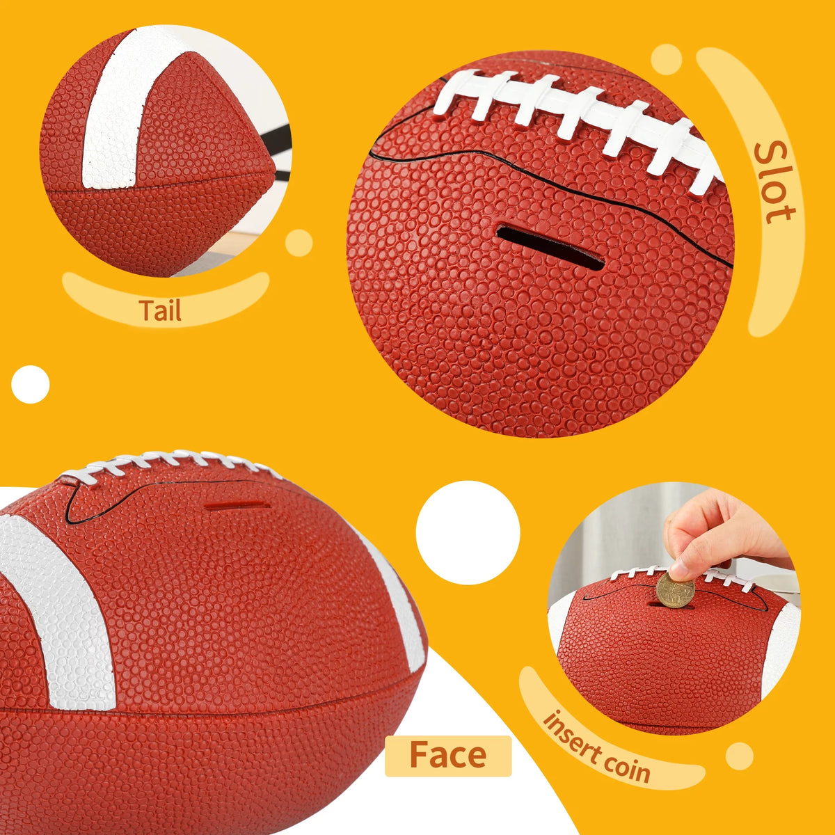 Football Piggy Bank J144999