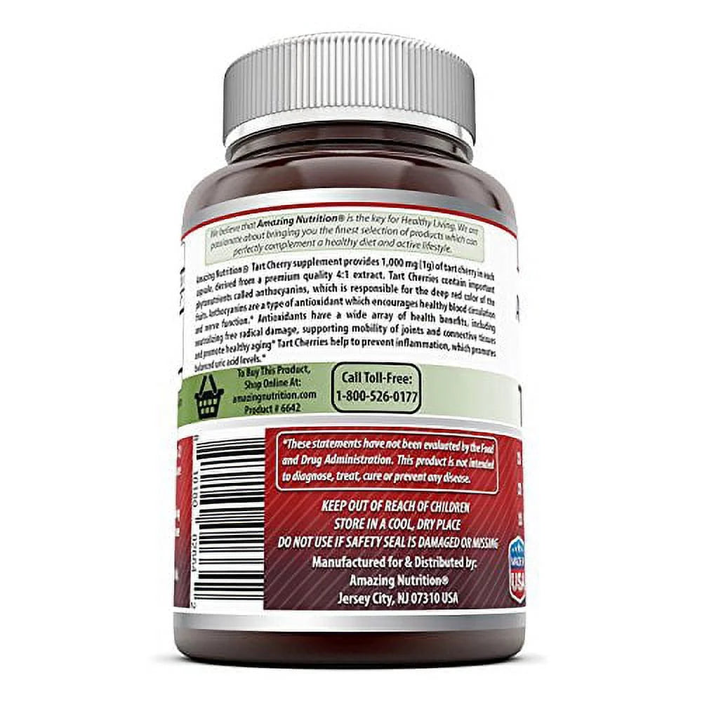 Tart Cherry Extract 1000 Mg Capsules Q268699