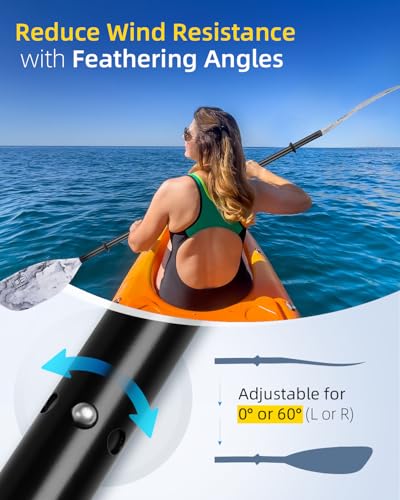 Alloy Shaft 2-Piece Kayak Paddle X461