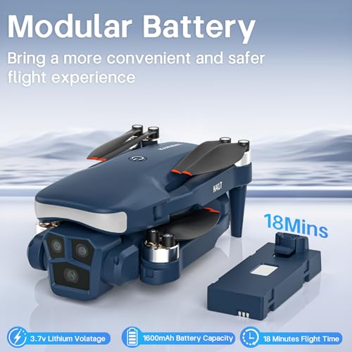 Foldable Drone with 2 Cameras 1080P HD O4536