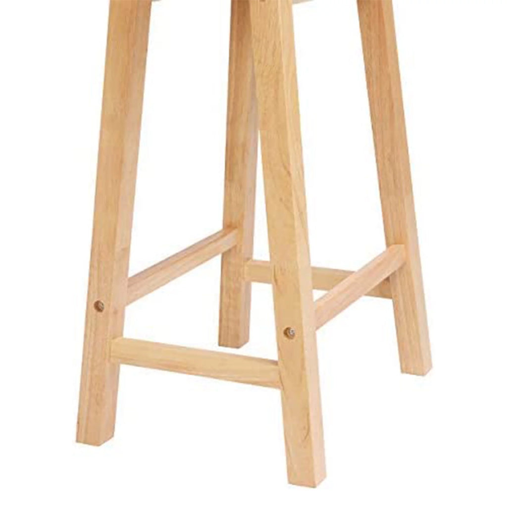 Natural 29In Wood Kitchen Counter Stools 5 Pack C43509