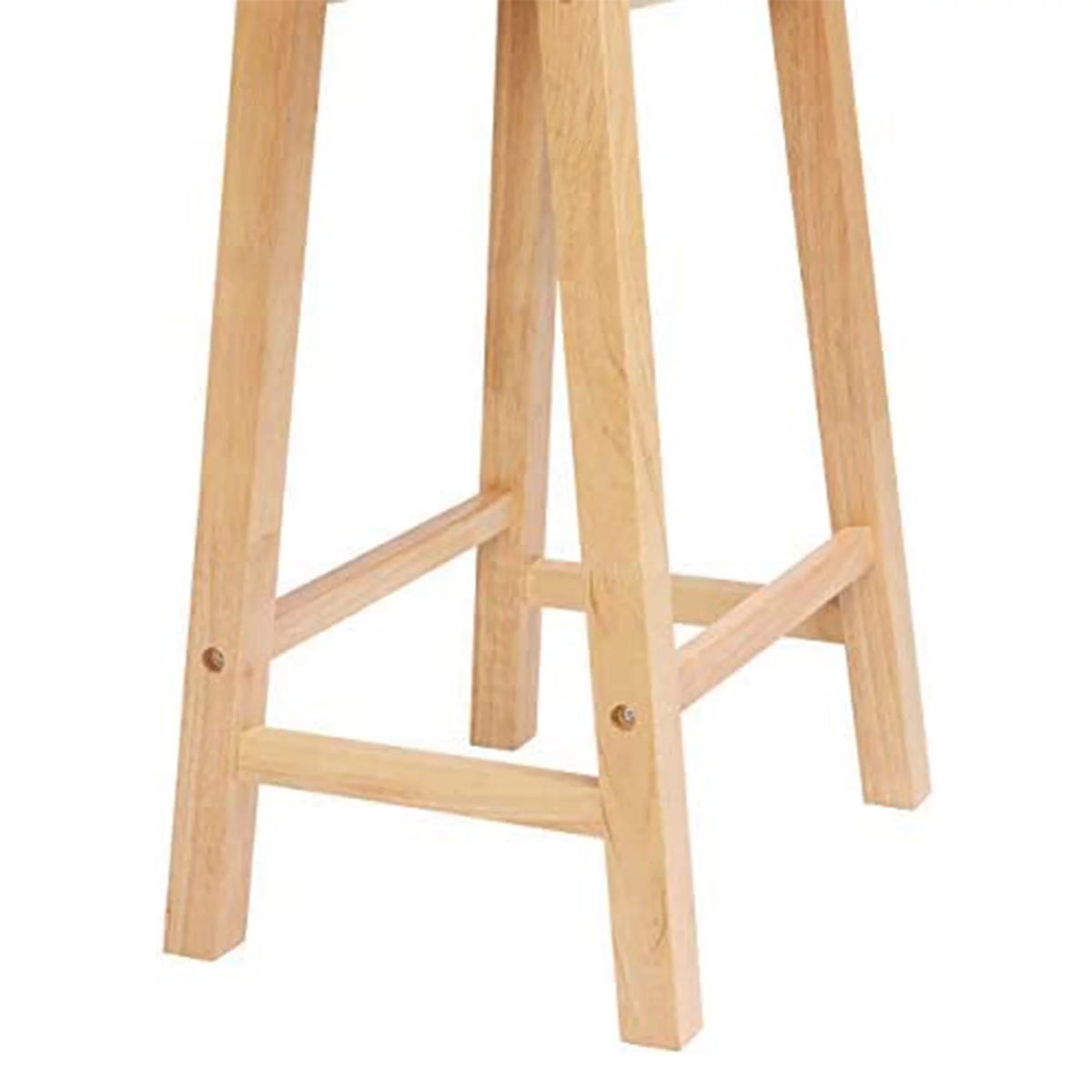 Natural 29In Wood Kitchen Counter Stools 5 Pack C43509