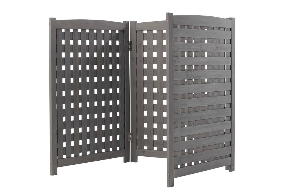 Cedar Privacy Fence Screen 3 Panels I565321