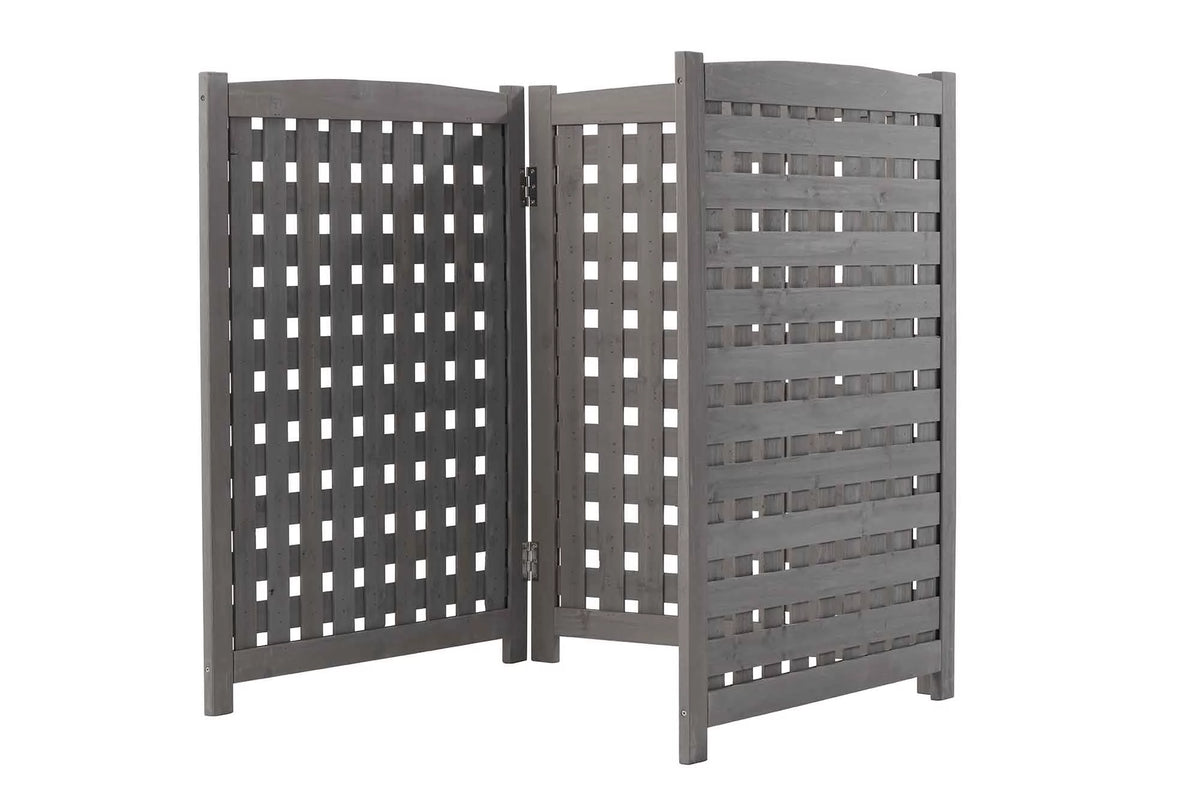 Cedar Privacy Fence Screen 3 Panels I565321
