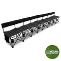 8 Seat Portable Folding Team Bench H399884
