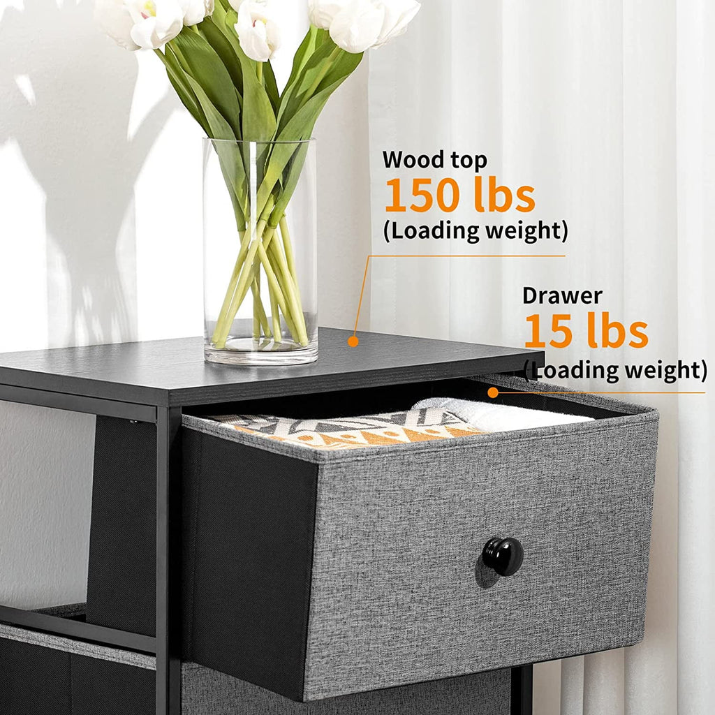 5 Drawer Narrow Tower Dresser with MDF Top X18835