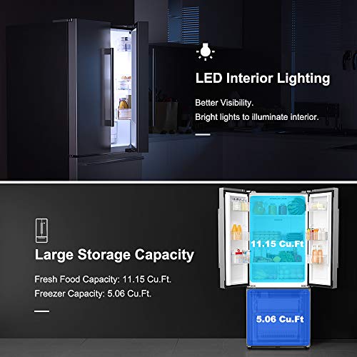 French Door Refrigerator with Bottom Freezer I39151