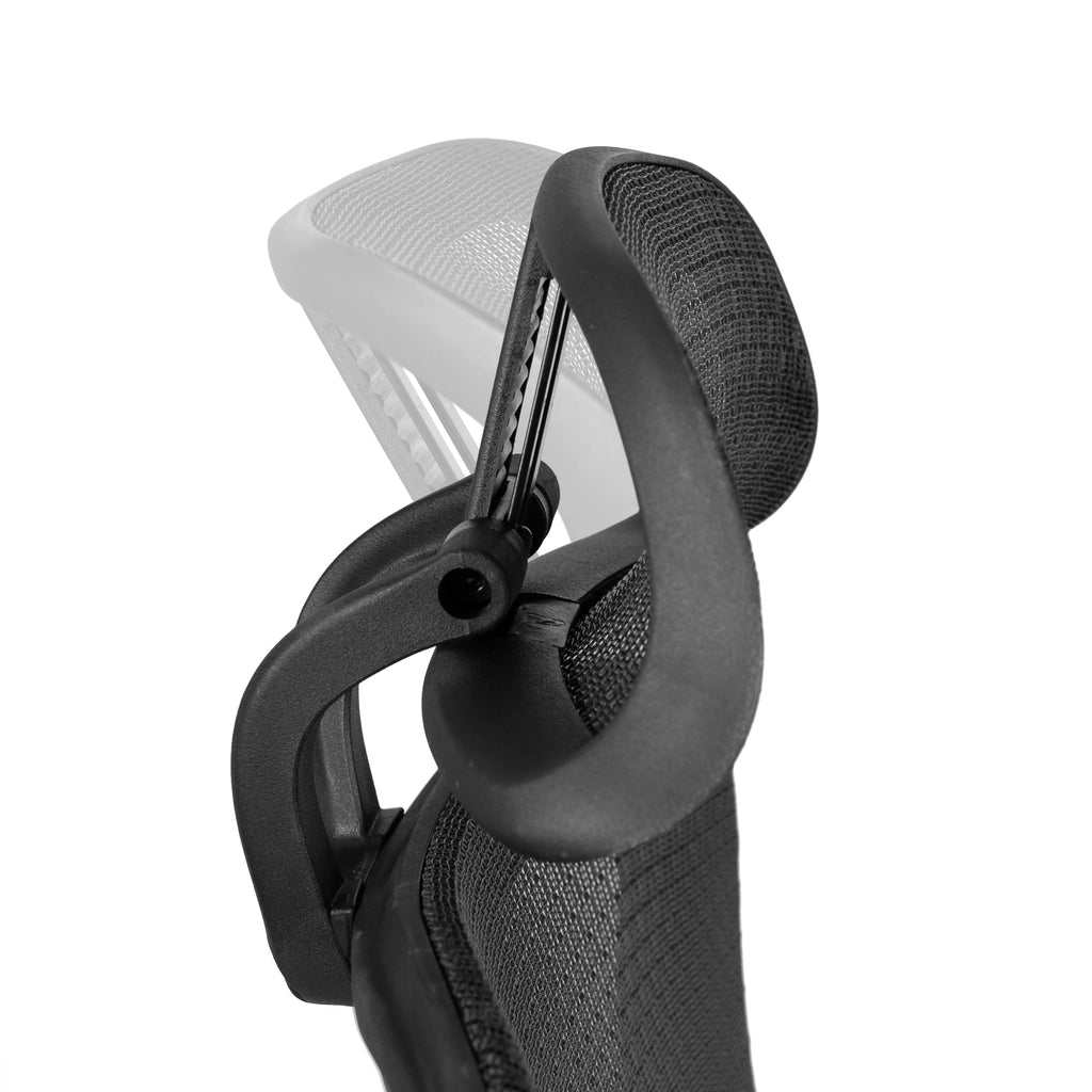 Ergonomic Mesh Office Chair with Lumbar Support in Black R163