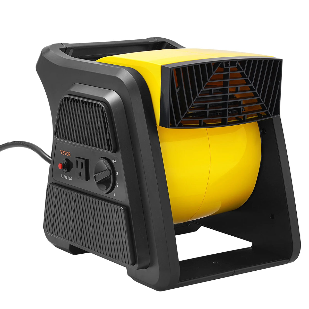 600 CFM 3-Speed Portable Floor Blower Fan T7526